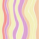 Colorful striped wave background  Na meble Naklejka
