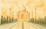 Taj Mahal India  Olejne Obraz