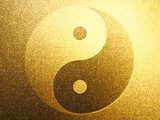 Yin i Yang - odwieczna walka Orientalne Fototapeta