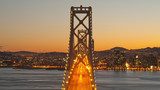 Bay Bridge, San Francisco, California  Fototapety Mosty Fototapeta