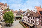 Nuremberg in Bavaria, Germany  Fototapety Miasta Fototapeta
