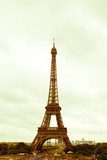 The Eiffel Tower  Fototapety Wieża Eiffla Fototapeta
