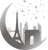 Ramadan Paris  Fototapety Wieża Eiffla Fototapeta