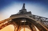 Eiffel tower, Paris, France  Fototapety Wieża Eiffla Fototapeta