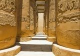 Columns of Karnak Temple, Egypt.  Optycznie Powiększające Fototapeta