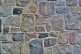 Stone wall with abstract pattern  Mur Fototapeta