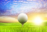 Morning golf  Sport Plakat