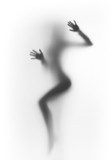 Beautiful and sexy dancer woman silhouette  Ludzie Plakat