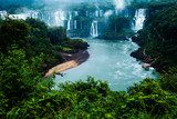Iguassu Falls,view from Brazilian side  Pejzaże Plakat