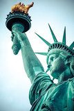 The Statue of Liberty at New York City  Architektura Plakat