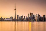 Toronto skyline at sunset  Architektura Plakat