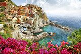 scenery of Italy series - Monarola village (Cinque terre)  Plakaty do Sypialni Plakat