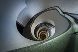 Modern spiral staircase  Schody Fototapeta