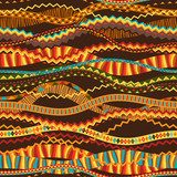 Ethnic ornament abstract geometric seamless fabric pattern.  Afryka Fototapeta