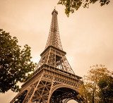 La Tour Eiffel  Fototapety Wieża Eiffla Fototapeta