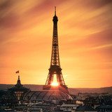 Tour Eiffel Paris France  Fototapety Wieża Eiffla Fototapeta