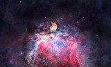Space nebula in Orion  Fototapety Kosmos Fototapeta