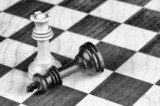 Chess  Czarno Białe Obraz