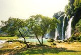 Waterfall in Vietnam  Fototapety Wodospad Fototapeta