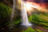 Waterfalls  Krajobrazy Obraz