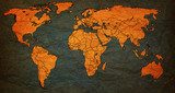 sri lanka territory on world map  Obrazy do Biura Obraz
