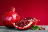 pomegranate fruit  Owoce Obraz