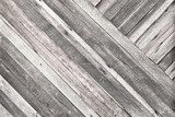 Pale plank wood texture background,Diagonal alignment wall  Styl skandynawski Fototapeta
