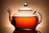 Glass teapot  Obrazy do Kuchni  Obraz
