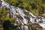 Mae Ya waterfall in Chiang Mai, Thailand.  Fototapety Wodospad Fototapeta