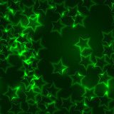 Green stars neon seamless background Fototapety Neony Fototapeta