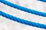 Blue  rope Styl Marynistyczny Fototapeta