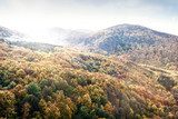 Mountains in Slovakia: Beautiful landscape in autumn. Colorful f Fototapety Góry Fototapeta