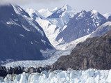 Alaskan Glacier Landscape Fototapety Góry Fototapeta