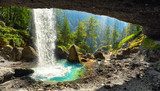 Wasserfall Pericnik in den Julischen Alpen - Slowenien Fototapety Wodospad Fototapeta