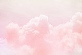 fantasy sky and cloud with pastel gradient color and grunge texture Fototapety Pastele Fototapeta