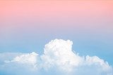 abstract soft sky cloud with gradient pastel vintage color for backdrop background use Fototapety Pastele Fototapeta