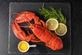 é«ç´ã­ãã¹ã¿ã¼ã High-quality lobster Obrazy do Jadalni Obraz