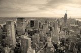 New York City sunset  Architektura Plakat