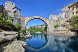The Old Bridge, Mostar  Architektura Plakat