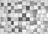 gray cubes background  Fototapety 3D Fototapeta