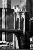 Brooklyn Bridge w czerni i bieli Fototapety Czarno-Białe Fototapeta