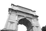 Arch of Septimius Severus  Fototapety Czarno-Białe Fototapeta