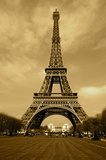 La tour Eiffel  Fototapety Sepia Fototapeta