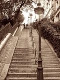 Montmartre, Paris  Fototapety Sepia Fototapeta