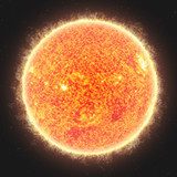 The Sun. Elements of this image furnished by NASA  Fototapety Kosmos Fototapeta
