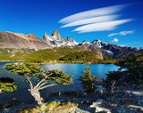 Mount Fitz Roy, Patagonia, Argentina  Krajobraz Fototapeta