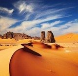 Sahara Desert, Algeria  Krajobrazy Obraz