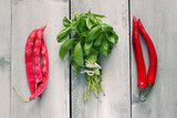 Pepper and parsley  Obrazy do Kuchni  Obraz