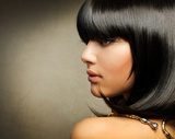 Beautiful Brunette. Egyptian Style. Hairstyle  Obrazy do Salonu Fryzjerskiego Obraz