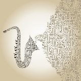 Saxophone5  Muzyka Obraz
